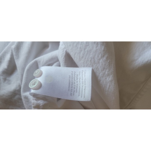 Everlane Button-Up Shirt XS Casual White Cotton Women's - Picture 4 of 4
